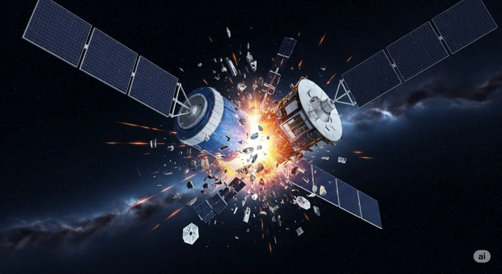 spacecraft collision