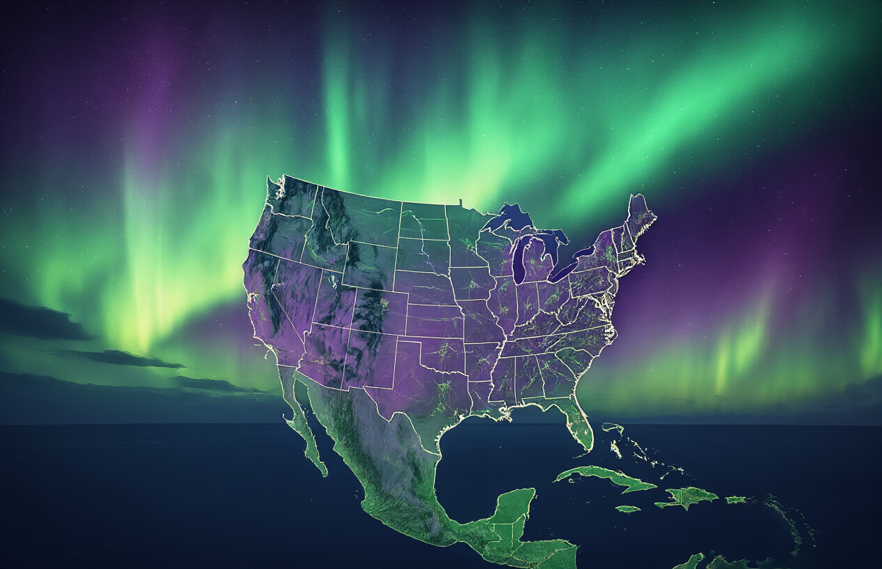 Current Aurora Forecast for the United States